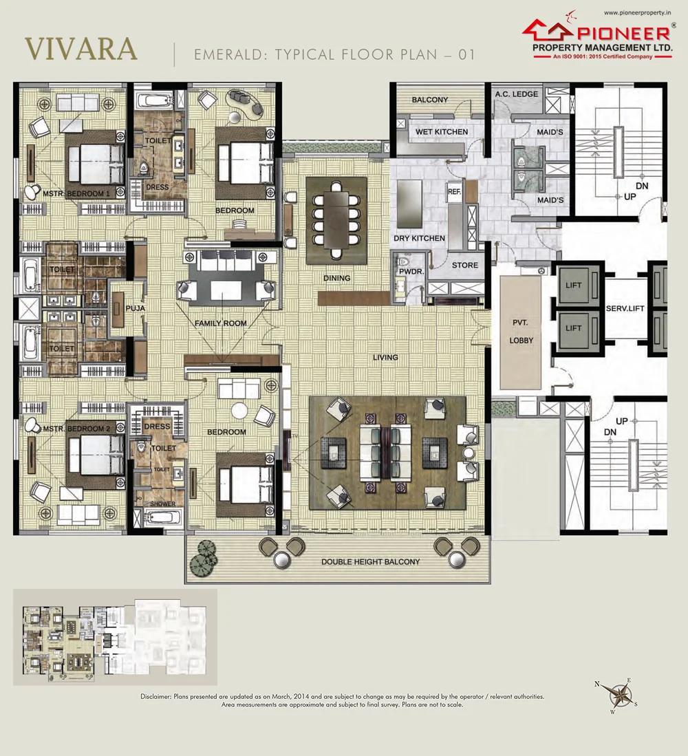 4 BHK (Simplex)| 7916 Sq.ft | ₹ 13.25 Cr 